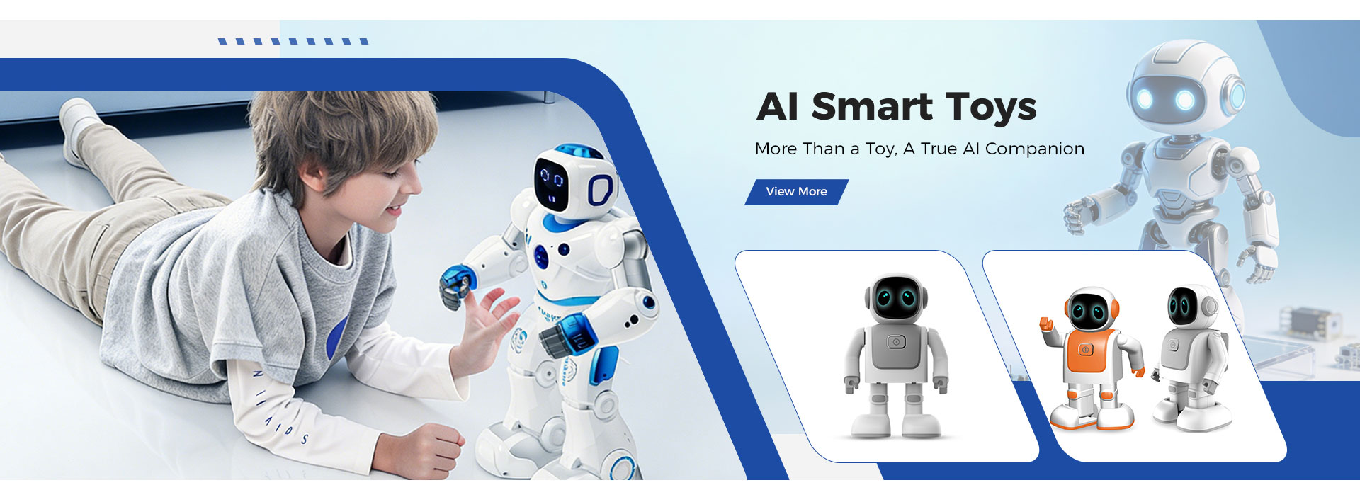 AI companion robot and smart pet care product range