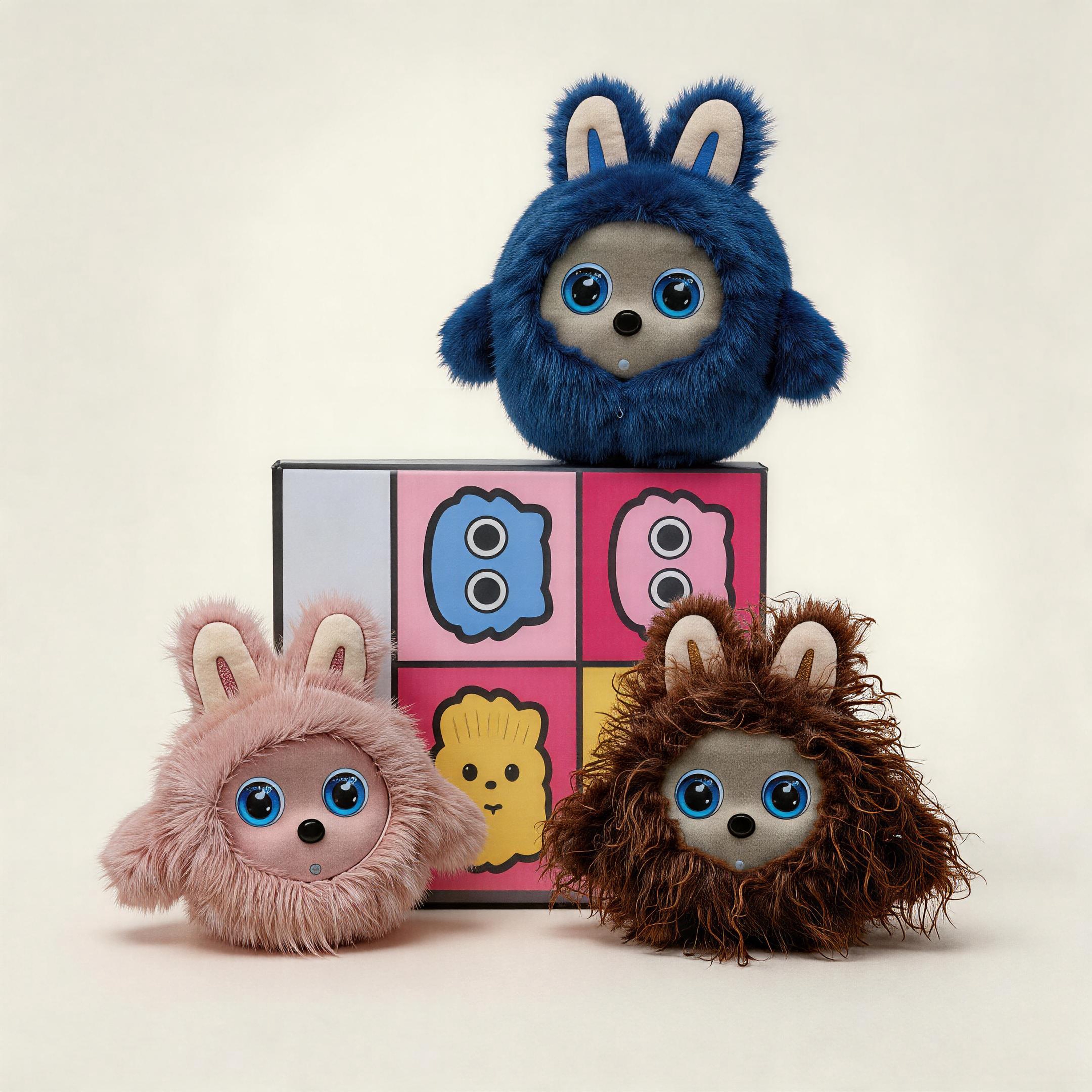RG-AI-K01 New Design AI Robot Companion Bunny Plush Toy for Toddlers Learning