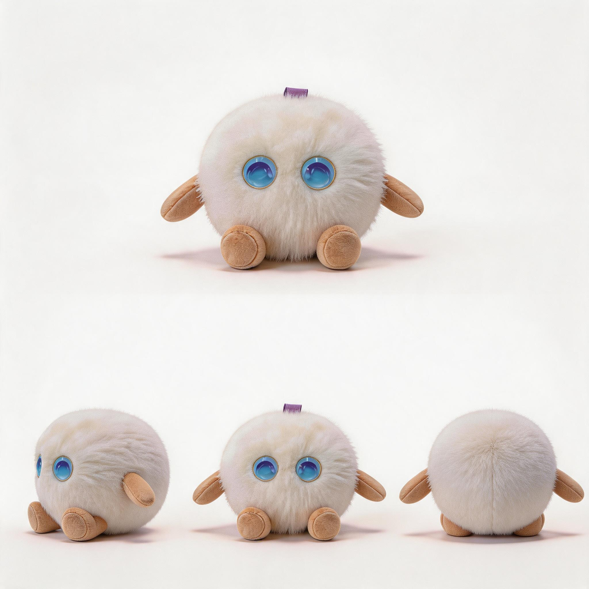 RG-AI-FZ3 plush robot view 4