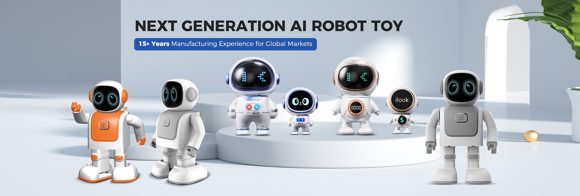 Custom AI toy development and production line