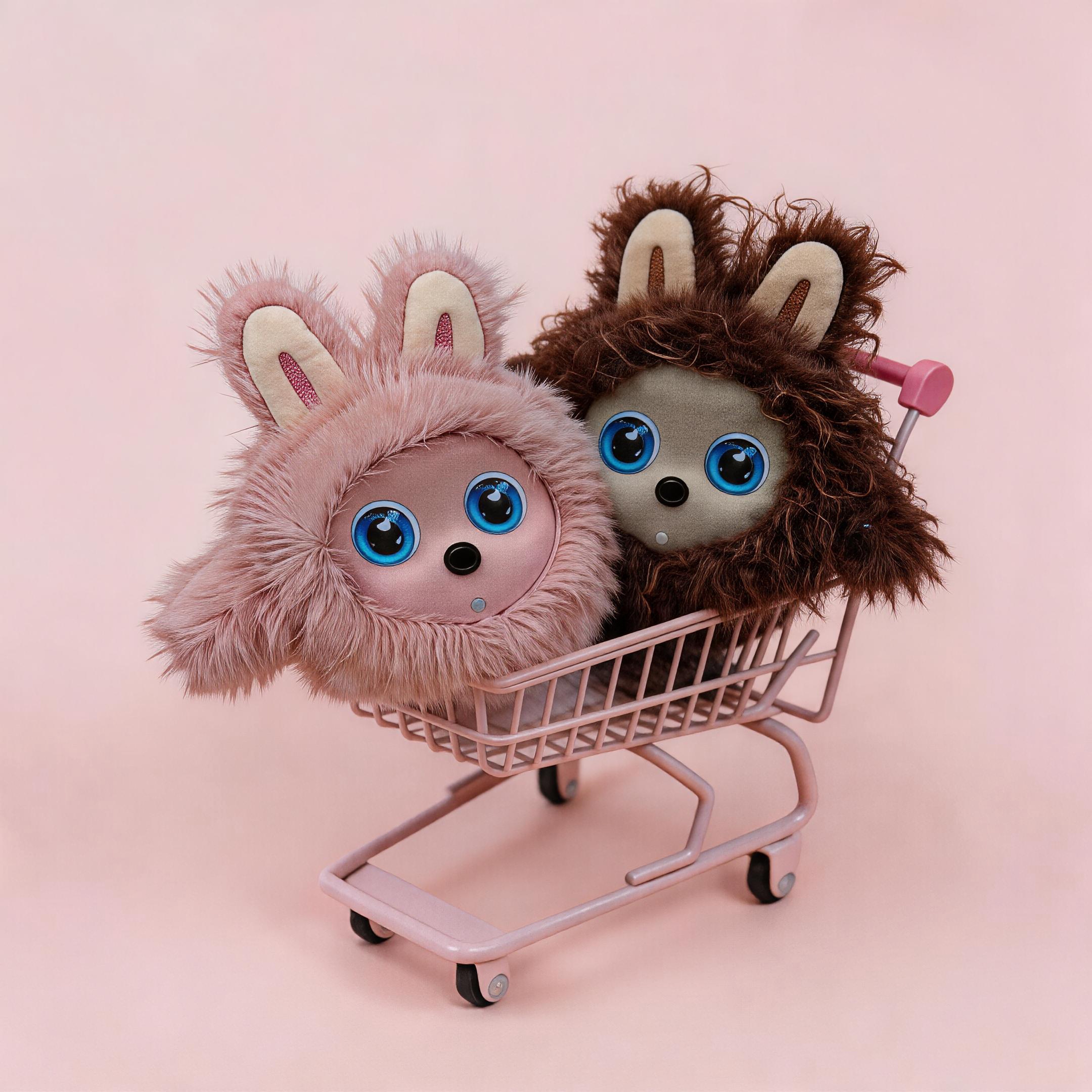 RG-AI-K01 New Release Smart Robot AI Bunny Plush Toy for Children Early Education