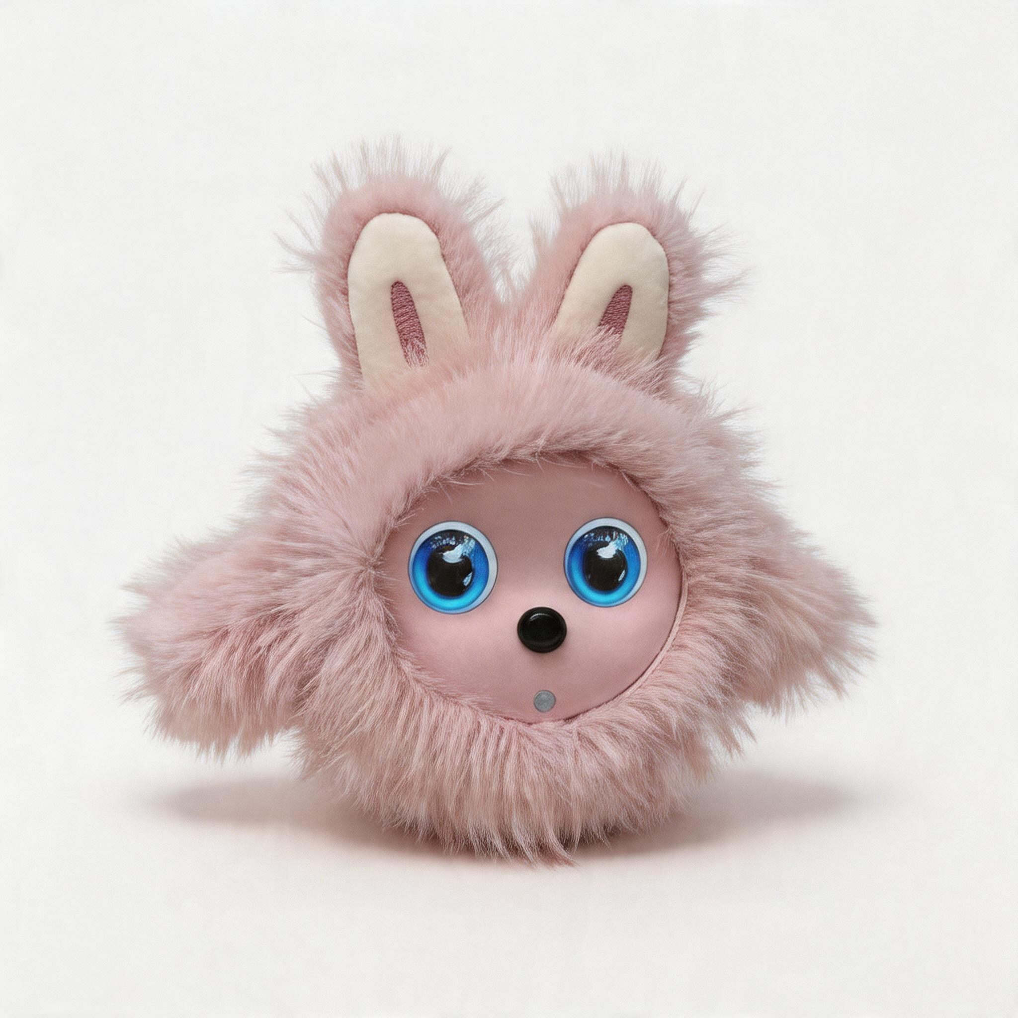RG-AI-K01 Smart AI Mini Robot Bunny Plush Toy with Intelligent Dialogue and Interaction