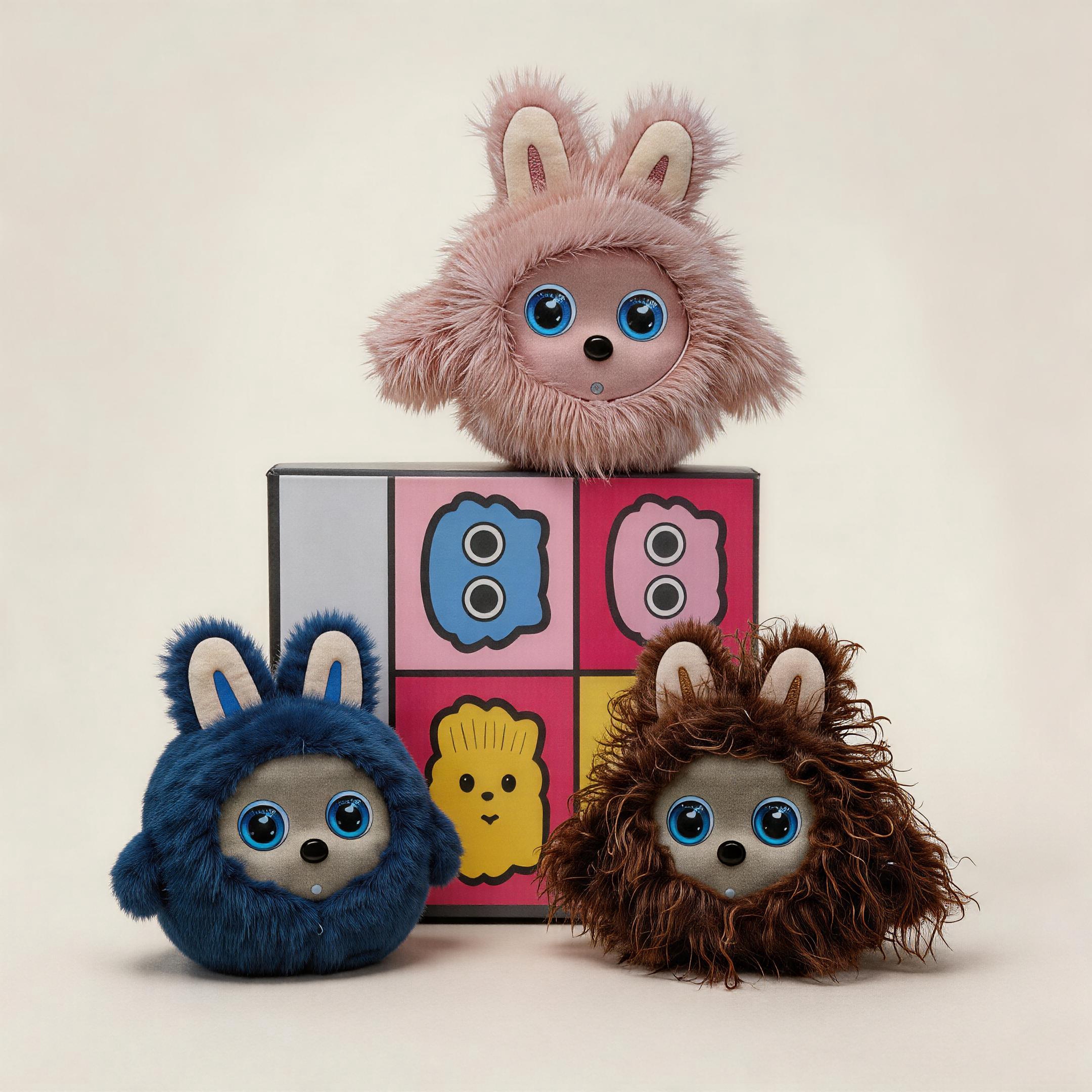 RG-AI-K01 AI Robot Companion Bunny Plushie with Smart Dialogue and Interaction